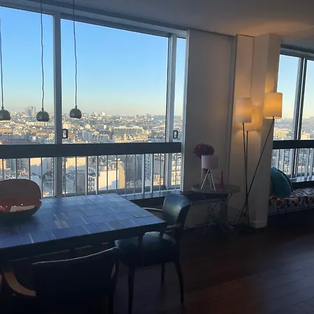 Panoramique Vue New Design Proche Tour Eiffel *