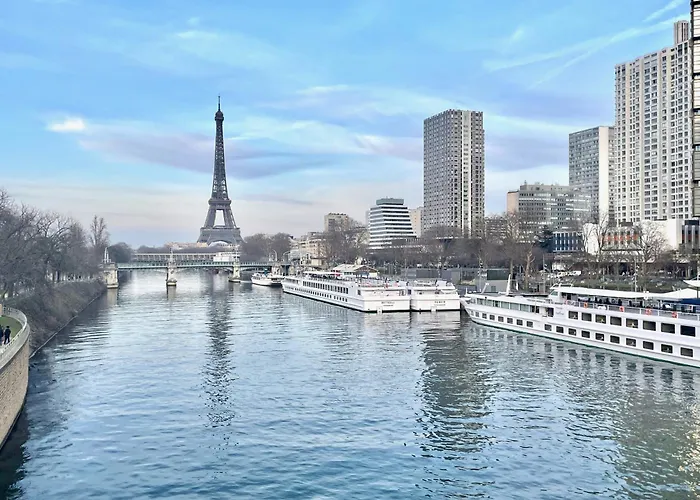 Panoramique Vue New Design Proche Tour Eiffel Apartment *