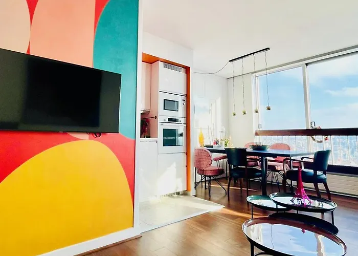 Panoramique Vue New Design Proche Tour Eiffel *