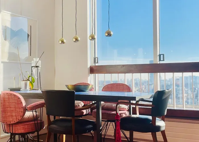 Panoramique Vue New Design Proche Tour Eiffel